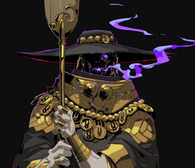 𝓒𝓱𝓪𝓻𝓸𝓷, 

𝓕𝓮𝓻𝓻𝔂𝓶𝓪𝓷 𝓸𝓯 𝓽𝓱𝓮 𝓓𝓪𝓶𝓷𝓮𝓭

Son of Nyx.