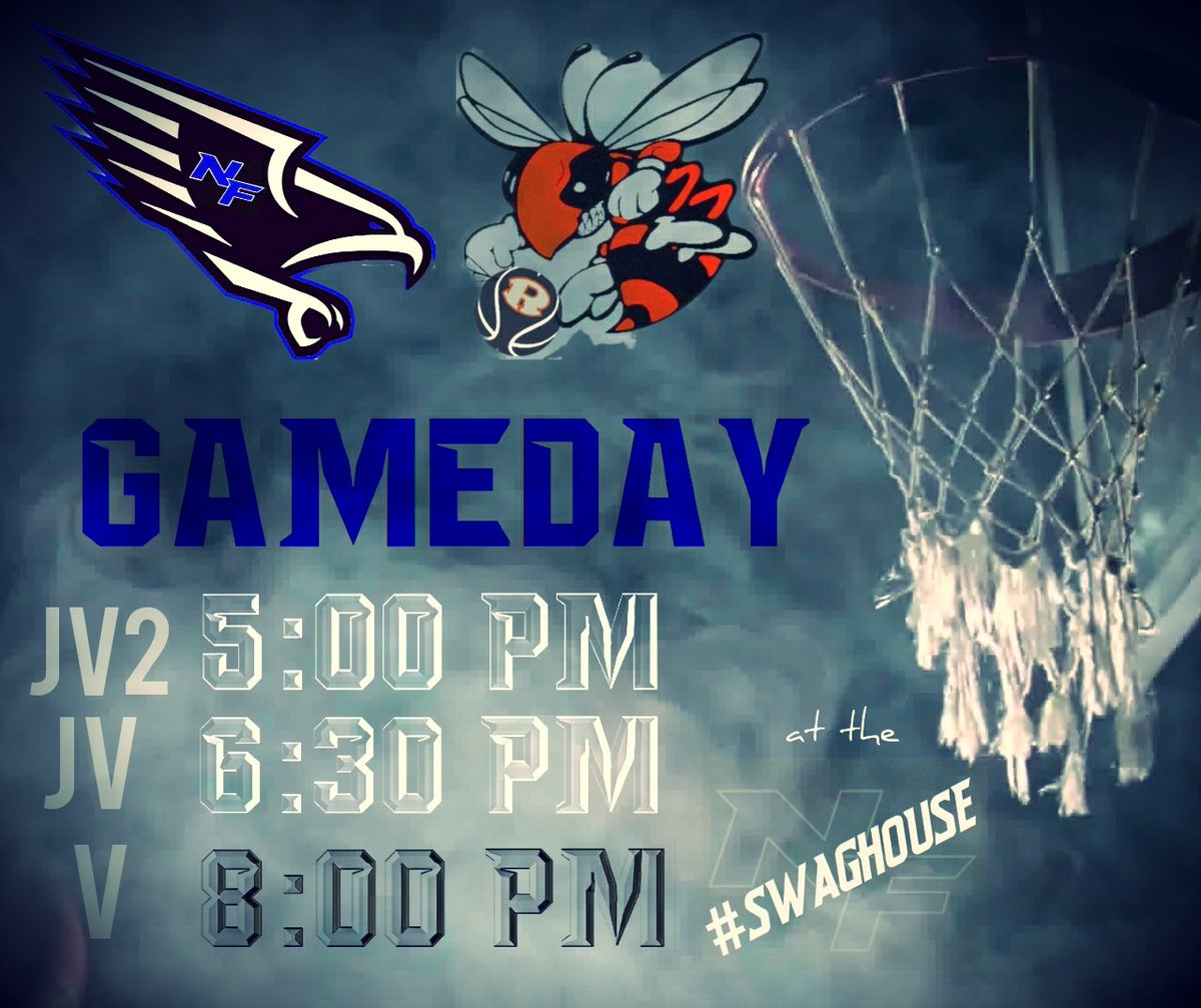 NorthForneyBB's tweet photo. It's #Gameday y'all! 
Falcons host @rockwallhoops at the #Swaghouse with #Swagtime at beginning with JV2 at 5p, JV at 6:30, and V at 8 pm.
#LetsGo #SwagNation! 
@NFHS_TrueNorth @CoachJacksonTPW @CoachK_Bryant @HitthaJ @hoopinsider https://t.co/g5RhbpsbCO