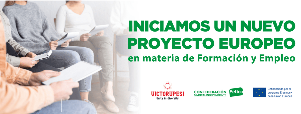 AvdFetico's tweet photo. Iniciamos un nuevo proyecto europeo en materia de Formación y Empleo https://t.co/GHVn1j0QBO https://t.co/FgGACayxzd