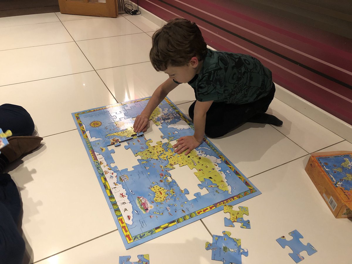 DianeCoombes3's tweet photo. One for Mr Ince: Charlie expanding his knowledge of the continents🌍☺️#CHPSGeography #CHPSYR2 https://t.co/IvvMXzqDqT