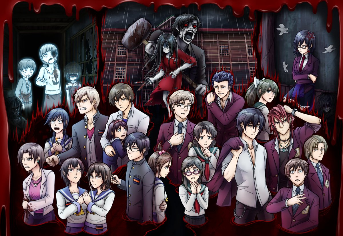 geksuroll's tweet photo. I`ve finally founded Corpse Party not long ago and failed in love with it *-*
So, there`s a fanart, for competition and fandom as well 👉👈
(I wanted to do even more characters, like Nana and co., but well-p.../
#CorpseArtCT
#コープスイラコン
#corpseparty https://t.co/uUsQS3FSZw