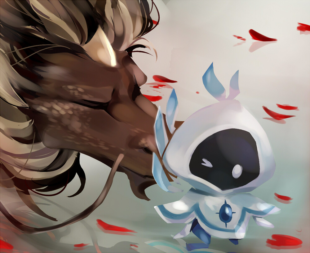 Danny Chama Commissions Open Another Experiment With Lineless Art Venti Genshinimpact Zhongli