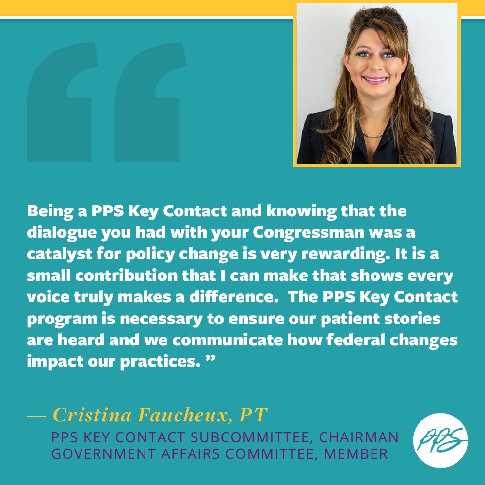 pps_apta's tweet photo. Enhance your ability to navigate the health care environment to support your business success! Apply today to become a #PPSKeyContact: https://t.co/DoTqsvbttk

#PPSAdvocacy https://t.co/n9ziJMVmfd