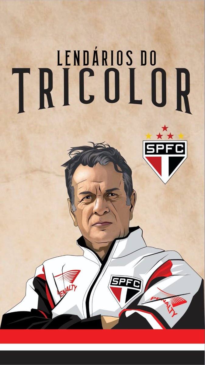 Arte feita para @tyagoanjos  o mestre Telê Santana 🔴⚪⚫🤜🤛 #saopaulofc #telesantana #lendasdofutebol #futebol #lendariosdotricolor