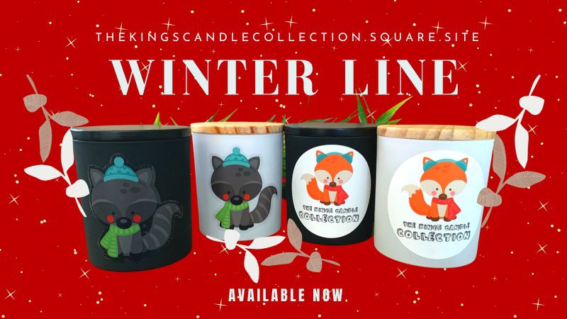 new winter candles drop now! please check out and share - they make great gifts 😇

tinyurl.com/y6ycnocq