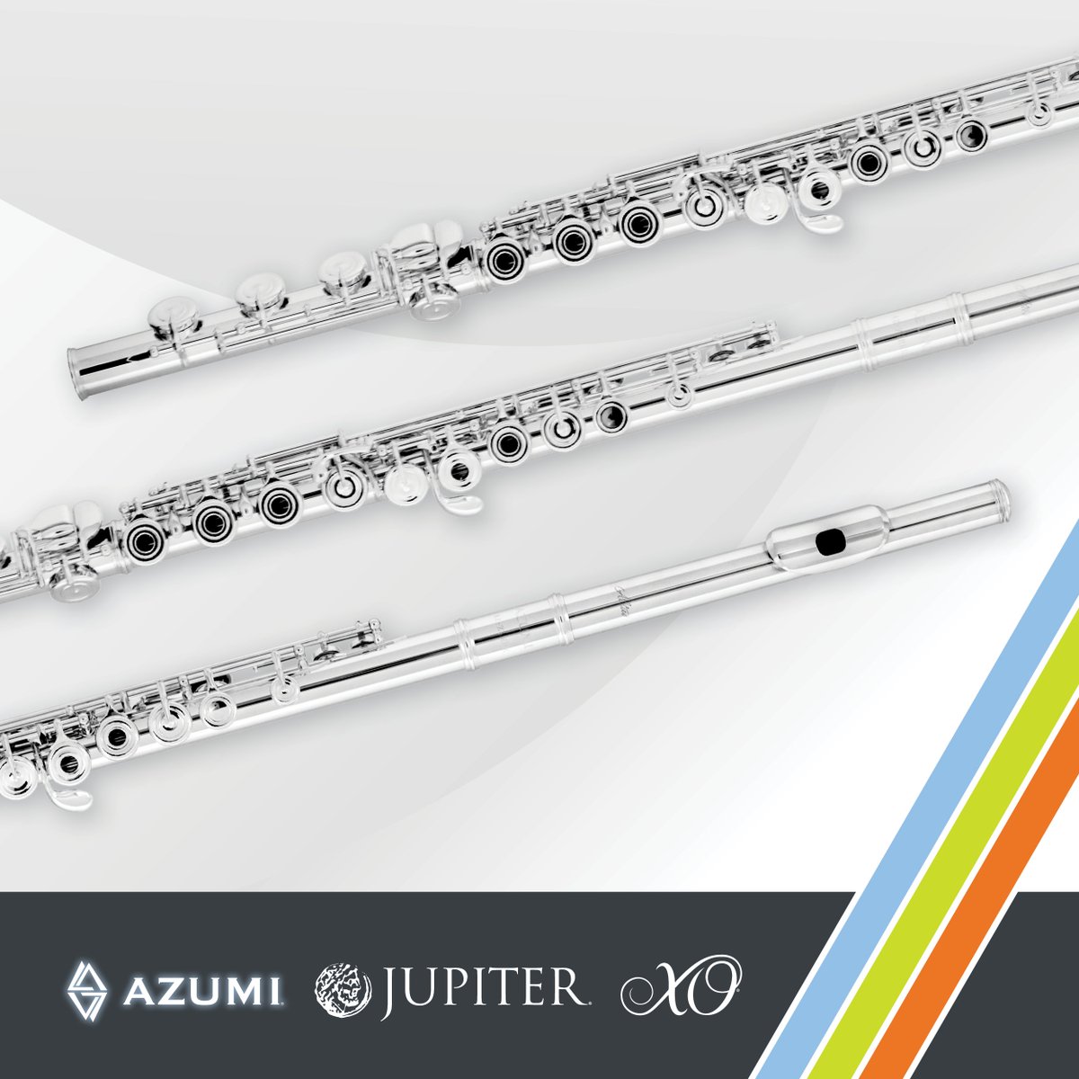 AzumiFlutes's tweet photo. During The Banding Together Celebration, Jupiter, XO, and Azumi are offering up to $200 instant savings and 18 months free financing* on all performance and professional level instruments.
Valid in US only.

https://t.co/U817ayVeZm

#xobrass #jupiterbandinstruments https://t.co/Uai6R3J9bZ