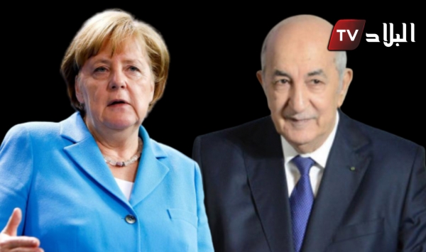 bachirabdessel1's tweet photo. الرئيس تبون يتلقى رسالة من المستشارة الألمانية ميركل
دائرة حمراء ميركل أعربت في الرسالة عن ارتياحها لتماثل الرئيس تبون للشفاء https://t.co/rDjO3PV52k