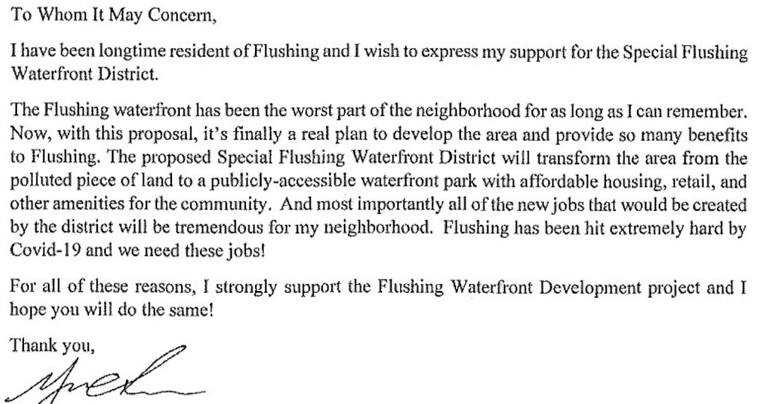 SFWDistrict's tweet photo. For many #Flushing #residents, #FlushingWaterfront has been the worst part of the neighborhood for as long as they can remember. It's time for that to change, hence their support for #SFWDistrict. The Flushing #people have spoken. Hope that you've been listening! https://t.co/mfzXqN37g5