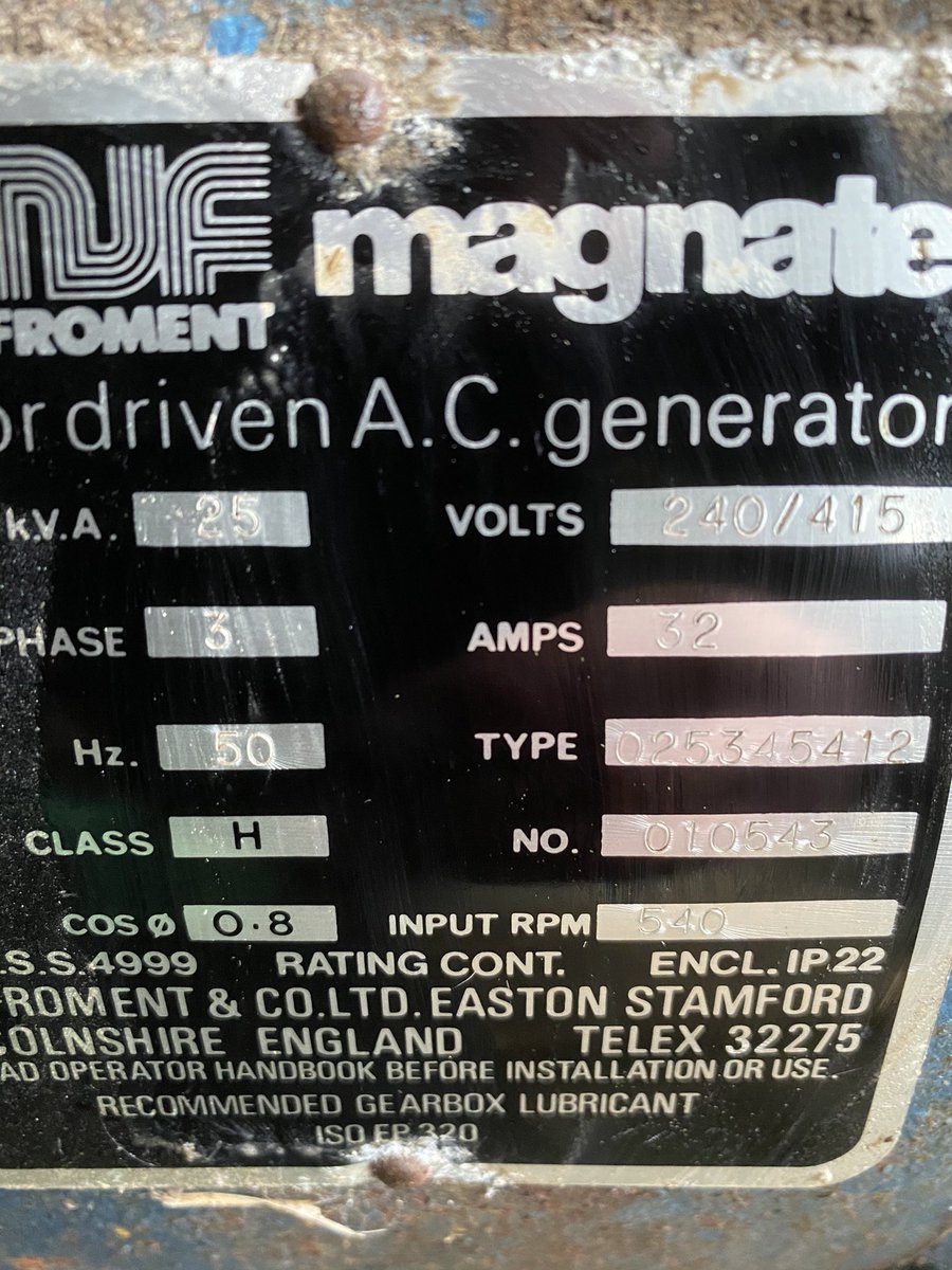 3 phase generator for sale DM me for more details 👍🏻