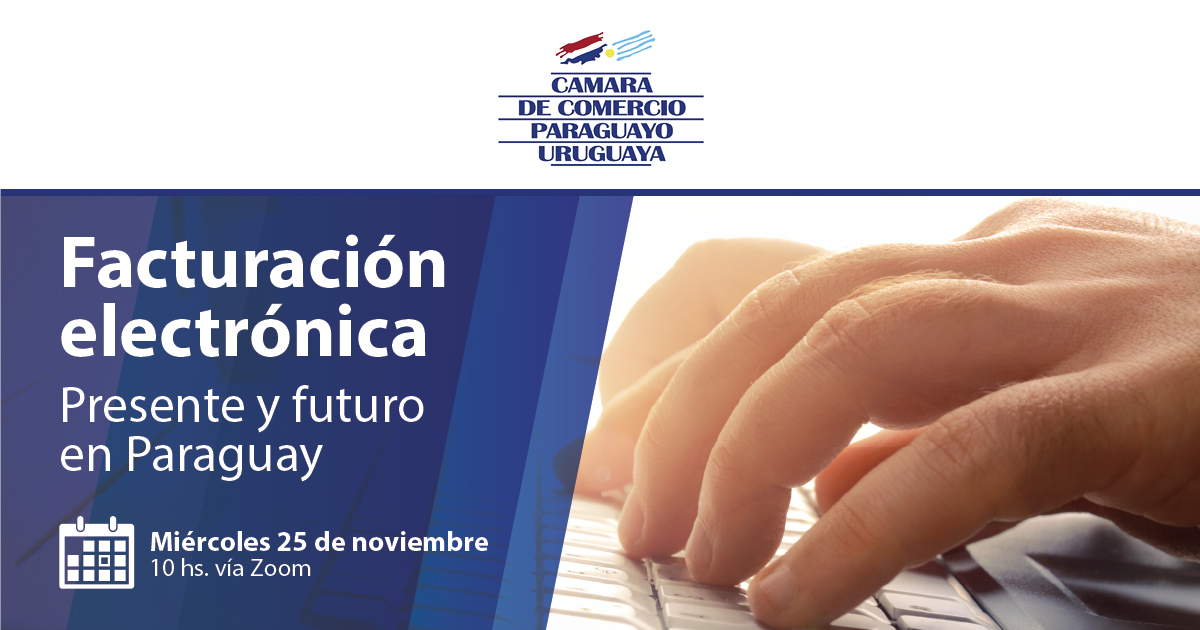 cpa_ferrere's tweet photo. Gabriel Silveira será expositor del evento Facturación electrónica: presente y futuro en Paraguay, organizado por la Cámara de Comercio Paraguayo Uruguaya.

El webinar será el miércoles 25 de noviembre a las 10 hs. Por info e inscripciones: secretaria@ccpu.org.py https://t.co/36HFCFD5Xw