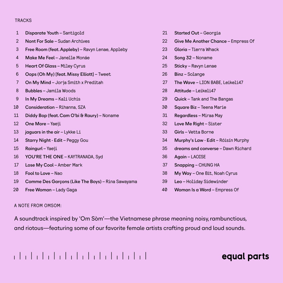 equal parts tweet media