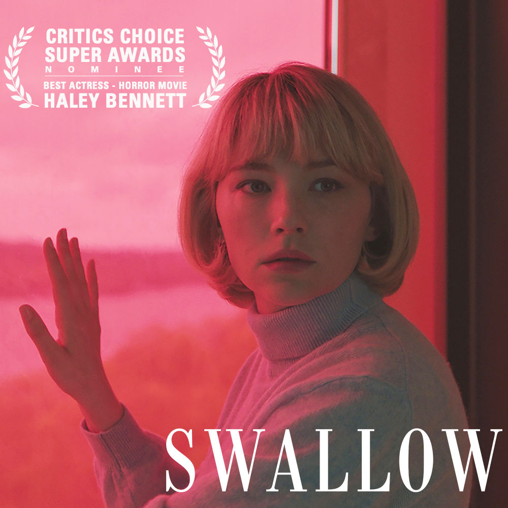 Overjoyed about Haley Bennett’s #CriticsChoiceSuperAwards nomination for “Best Actress in a horror movie”!! Haley is a true artist who effortlessly conjures arcane magic on the screen. With ingenious precision, she empathically evoked the psychological waltz of Hunter’s world.