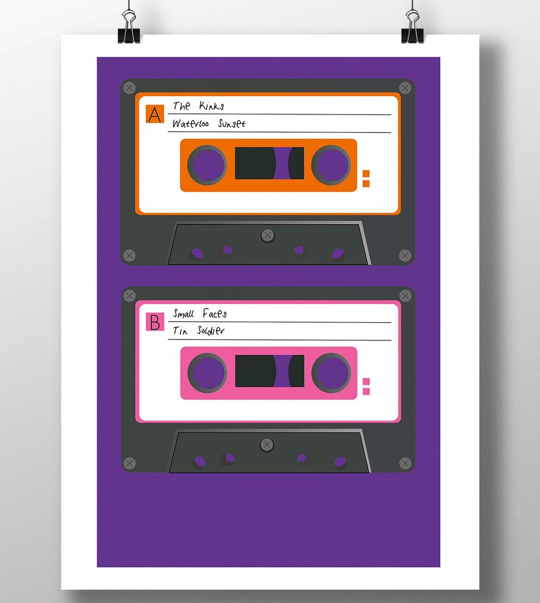GailMyerscough's tweet image. WIN AN A4 CASSETTE PRINT 

Follow, retweet and tell me your song choices
I’ll pick a winner on Saturday evening 
gailmyerscough.co.uk/shop?Product=P…