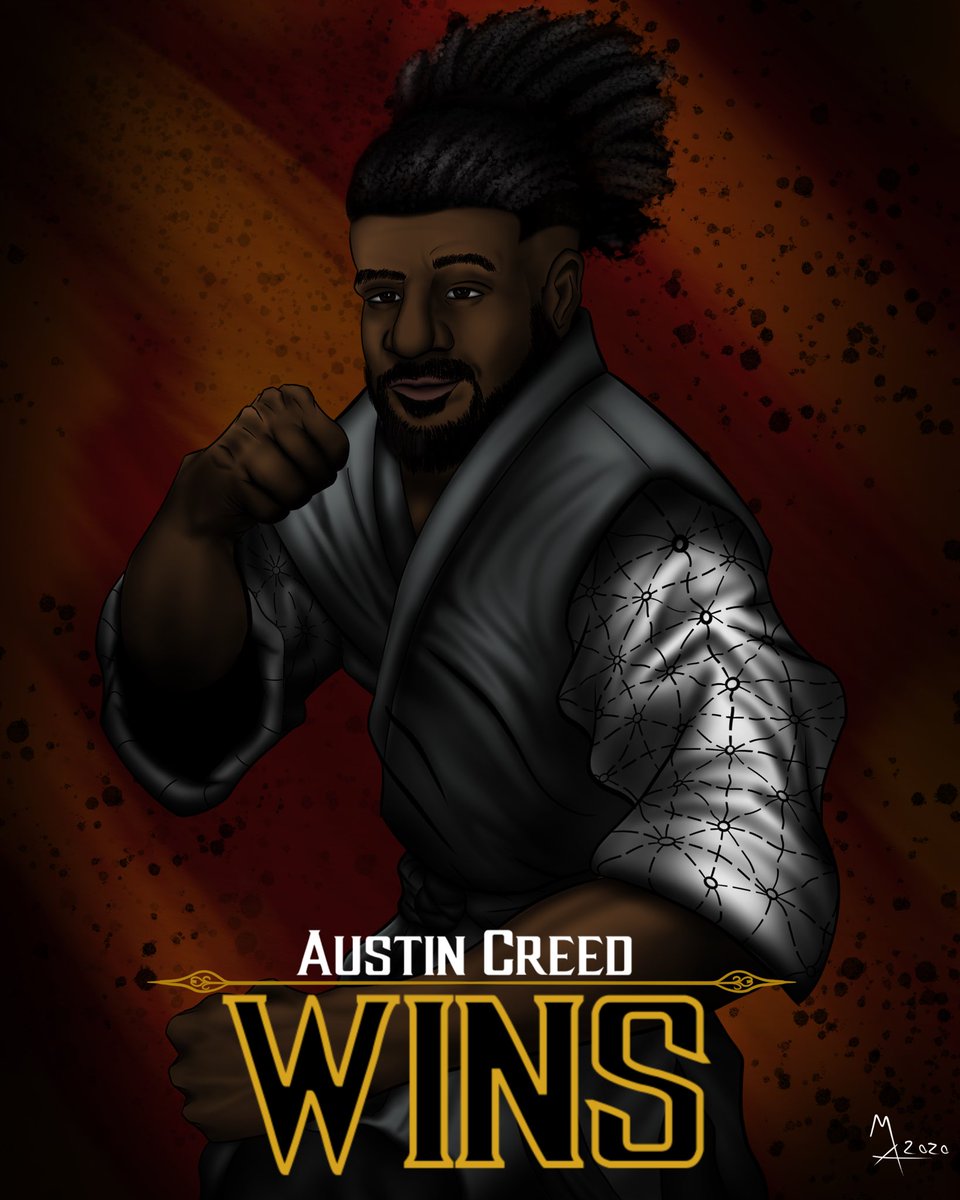RiderCGA's tweet photo. A few weeks ago during our meet and greet, @AustinCreedWins said he’d want me to turn him into Art Lean from the first Mortal Kombat movie and I finally have it finished! 

Please share so he can see it! 

#BringBackArt https://t.co/IShnok7cHO