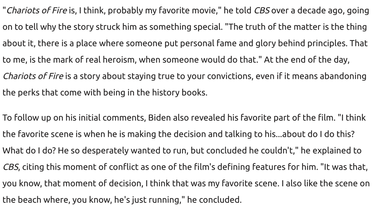 bugdatey's tweet image. biden: I think the favorite scene is when he is making the decision and talking to his...about do I do this? What do I do?

bernie: 📱 🐺 ☄️