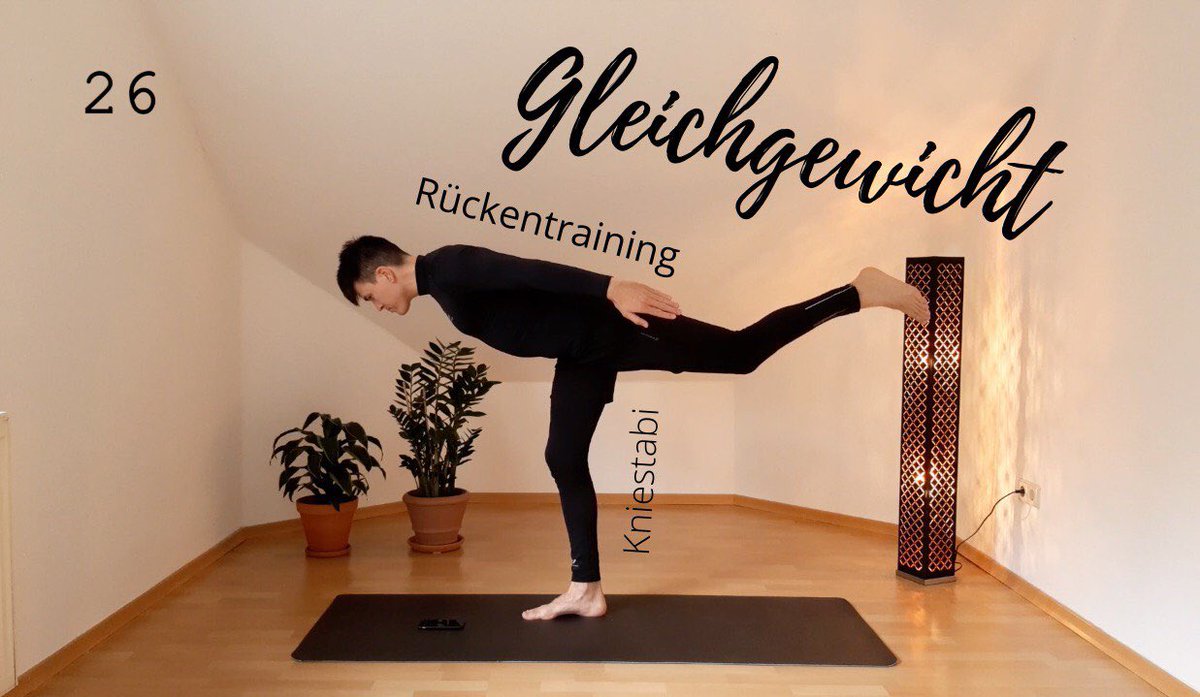 FloRyan14812818's tweet photo. 60 Sekunden Standwaage // Gleichgewichtsübung // Kniestabi // Training der Tiefenmuskulatur Sport https://t.co/0zulkOvVqu #gleichgewicht #balance #kniestabi #standwaage #yoga #yogaexercise #pilates #pilatesexercise #fitness #gleichgewichtsübung #lowerback # https://t.co/Zeeo1TPSEZ