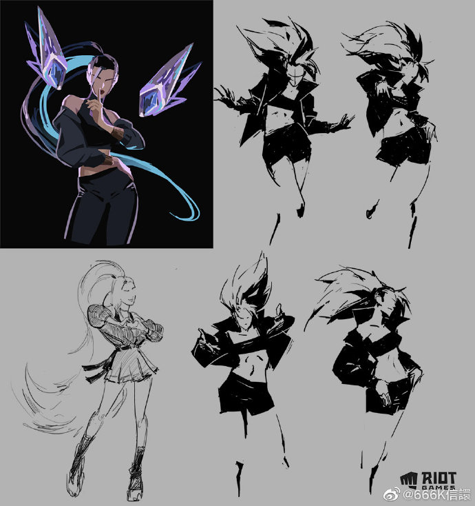 K/DA Key Art Concept by Liu Kan https://t.co/GzzBxz5dbb 