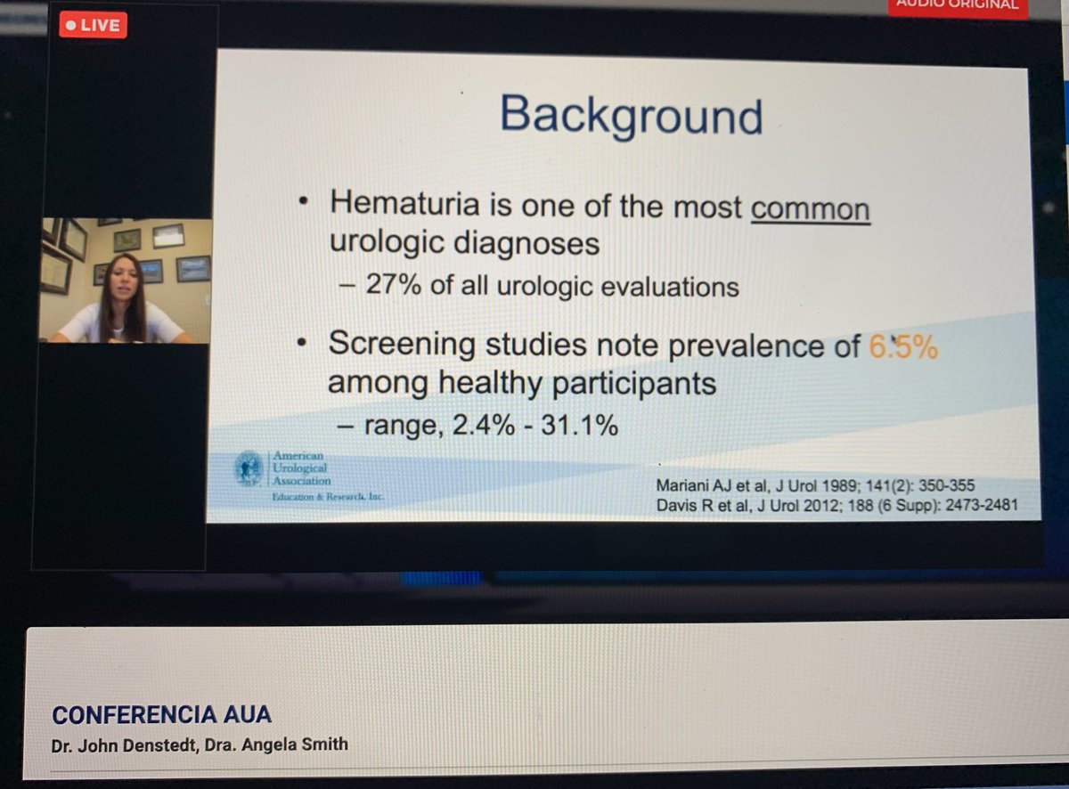 SMU México (@smumexico) on Twitter photo Conferencia AUA <a href="/AmerUrological/">Amer. Urol. Assn.</a> Revisión de la evaluación de hematuria <a href="/angiesmith_uro/">Angie Smith</a> #SMU2020 Conferencia AUA <a href="/AmerUrological/">Amer. Urol. Assn.</a> Revisión de la evaluación de hematuria <a href="/angiesmith_uro/">Angie Smith</a> #SMU2020