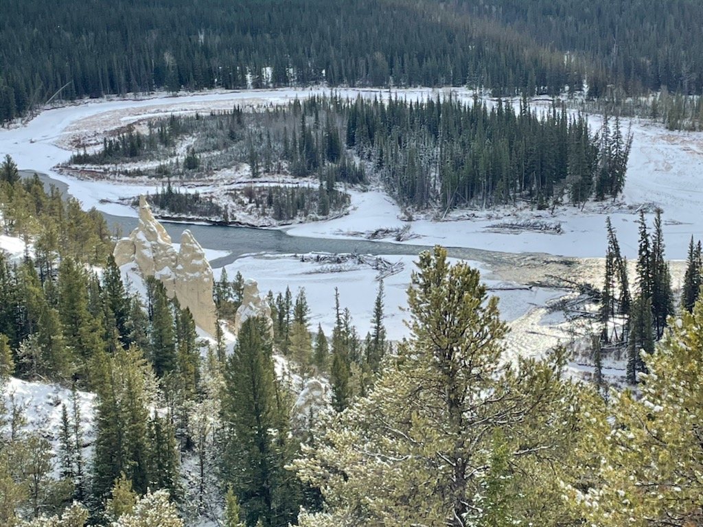 Contest # 3, what famous natural landmark is this in the Banff area? First accurate response by registered attendees wins a Banff Dreamin Jacket!