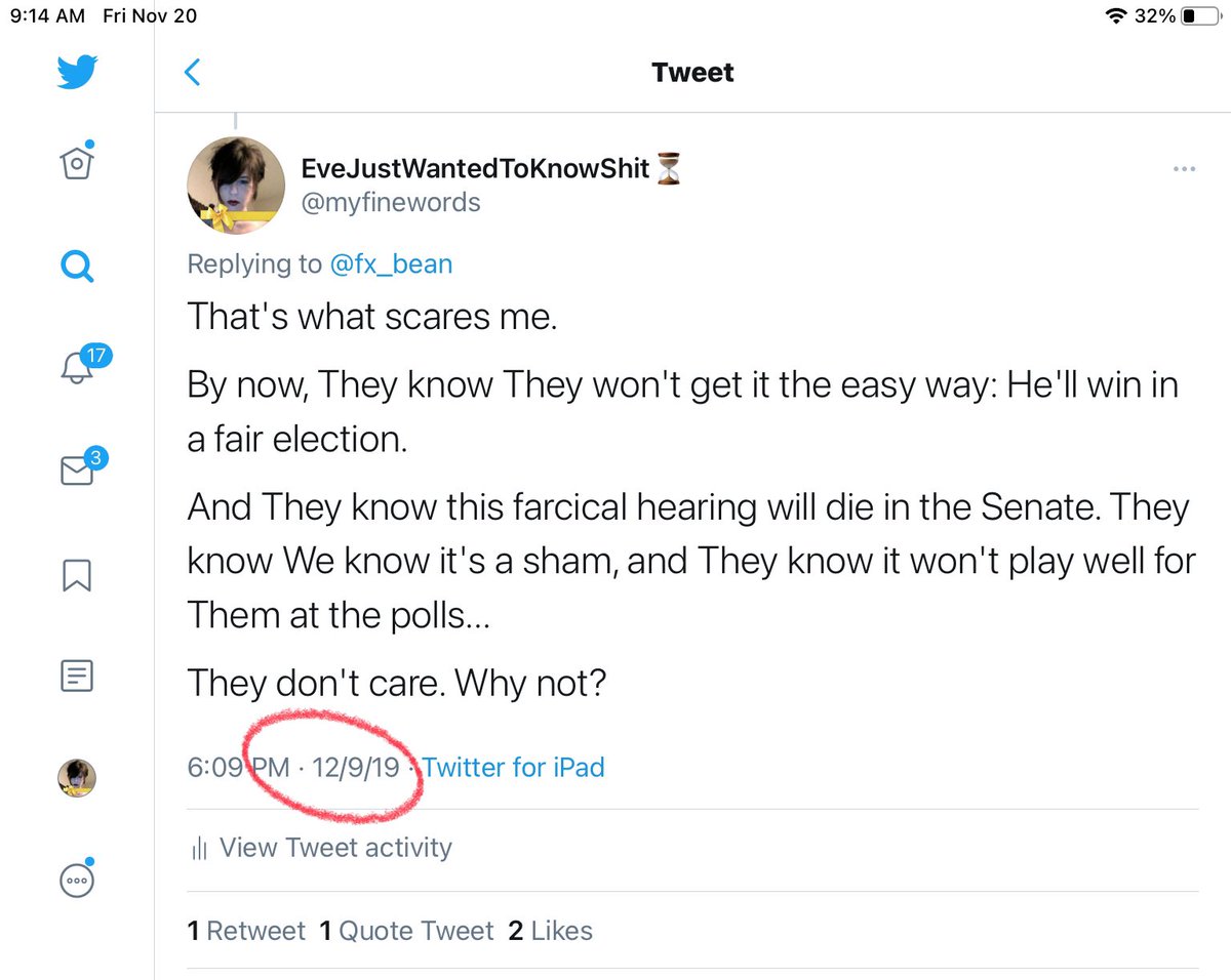 And by December, they were completely off the rails.They were spending enormous amounts of time & money on outlandish false claims they knew would go nowhere right before the start of an election year.No one likes losers who waste their time.Not even your average Democrat.