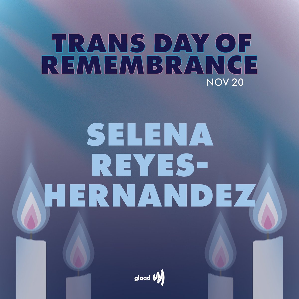 Selena Reyes-Hernandez, a transgender woman, was killed in Chicago, Illinois on May 31, 2020. She was 37 years old.