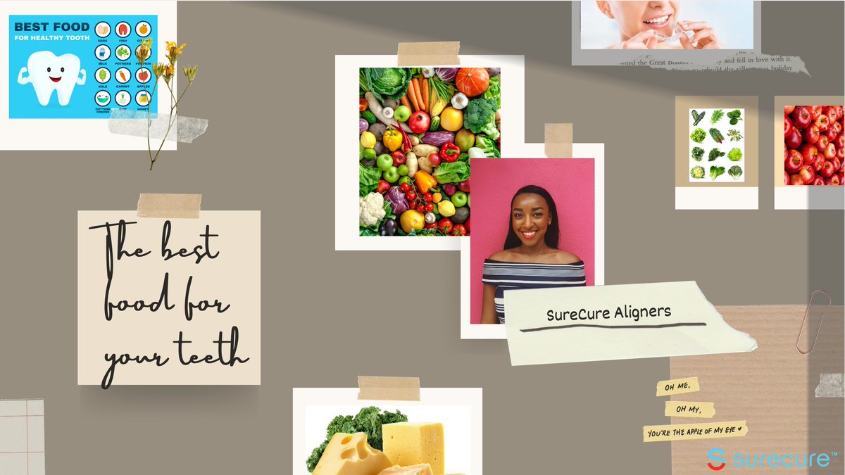 SureCureInfo's tweet photo. Eating healthy helps a lot with your overall teeth health. Cheese, Yogurt, milk, Water, leafy greens, carrots, apples, pears, nuts, and meats and fatty fish all help maintain the health of your teeth.

https://t.co/K7SacuHUer

#health #healthyfood #healthyeating #food #nutrition https://t.co/B9JSuA9P2z