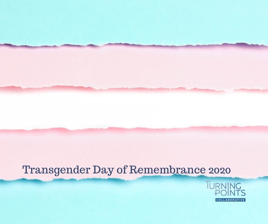 Nov. 20 is Transgender Day of Remembrance 2020. 
On this day, we honour the memory of the lives lost &amp; recognize the highly disproportionate number of assaults &amp; murders committed on transgendered persons.
We must continue to speak up &amp; advocate for the rights and dignity of all.