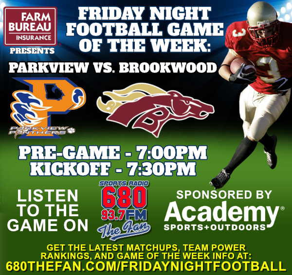 680TheFan's tweet photo. Friday Night Football Beginning at 7pm on @680TheFan!
@ParkviewAD vs. @Bwoodsports
📻680AM/93.7FM
🔗https://t.co/b9gHoMtRQq
📱Download The App
@680FNF #680FNF https://t.co/uy9lIG7Ryw