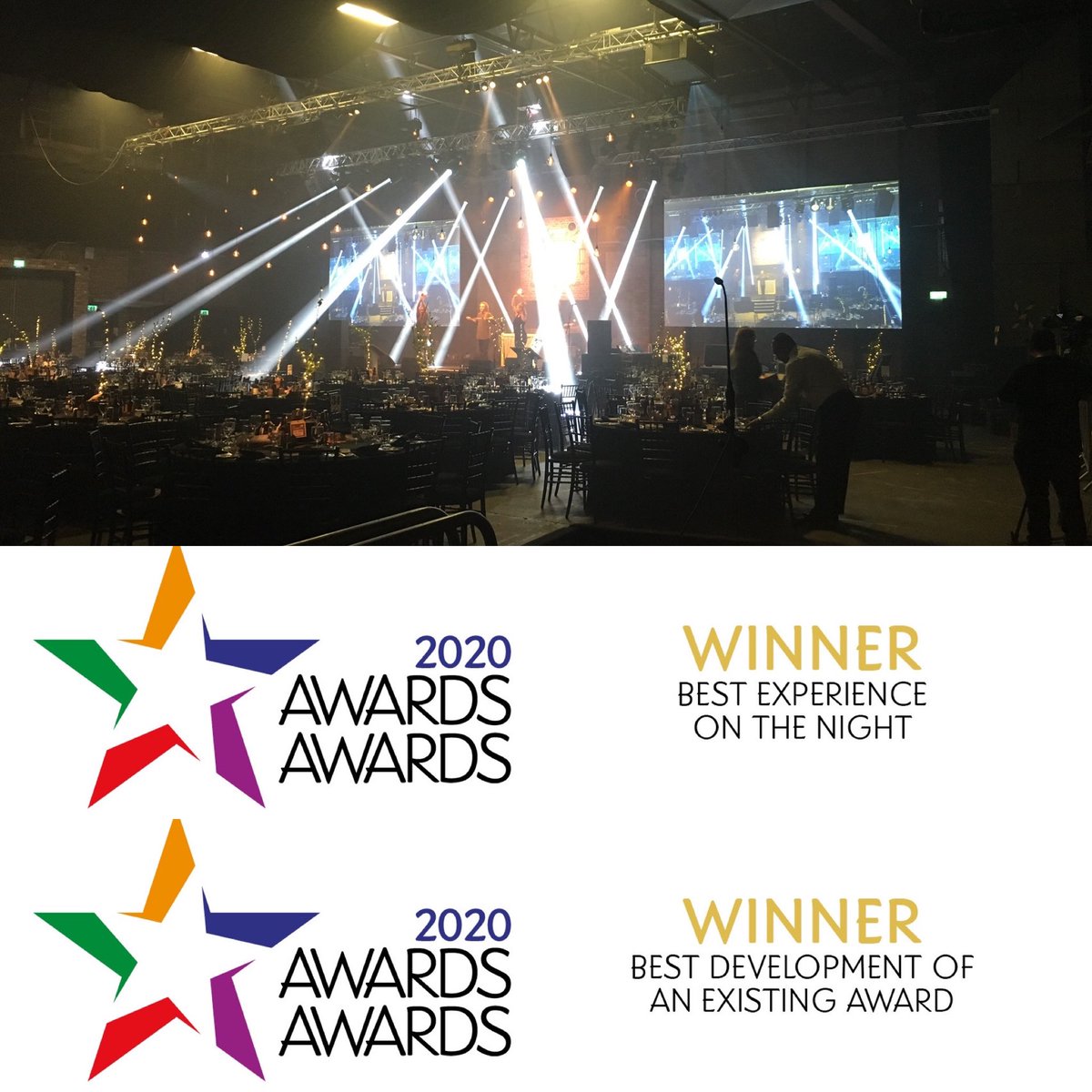 #AwardsAwards two gold awards for Max live today!!! Super proud. Sad not to be all celebrating together. But our time will come 🥳