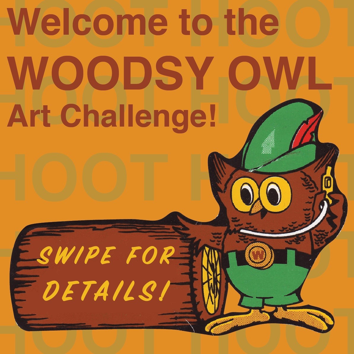 Woodsy Owl on Twitter: "Join the Woodsy Owl Art Challenge! 