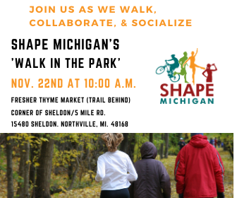 SHAPEMichigan's tweet photo. COME WALK WITH US! 
Interested in hosting a SHAPE Michigan walk in your area? 
email us shapemichigandirector@gmail.com https://t.co/3AJqJefis6