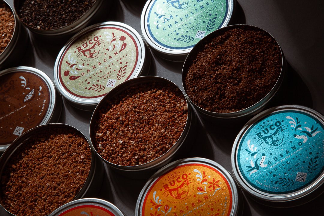 WatzaLab's tweet photo. Don Ruco is a new brand of exotic rimming salts developed in San Francisco’s North Bay with Oaxacan ingredients; soon to be delivered in California. Get yours at El Gallo Negro in Windsor and Farolito Healdsburg.
🍹  
#donrucosalts #rimmingsalt #watzalab https://t.co/vUzTKXq17t