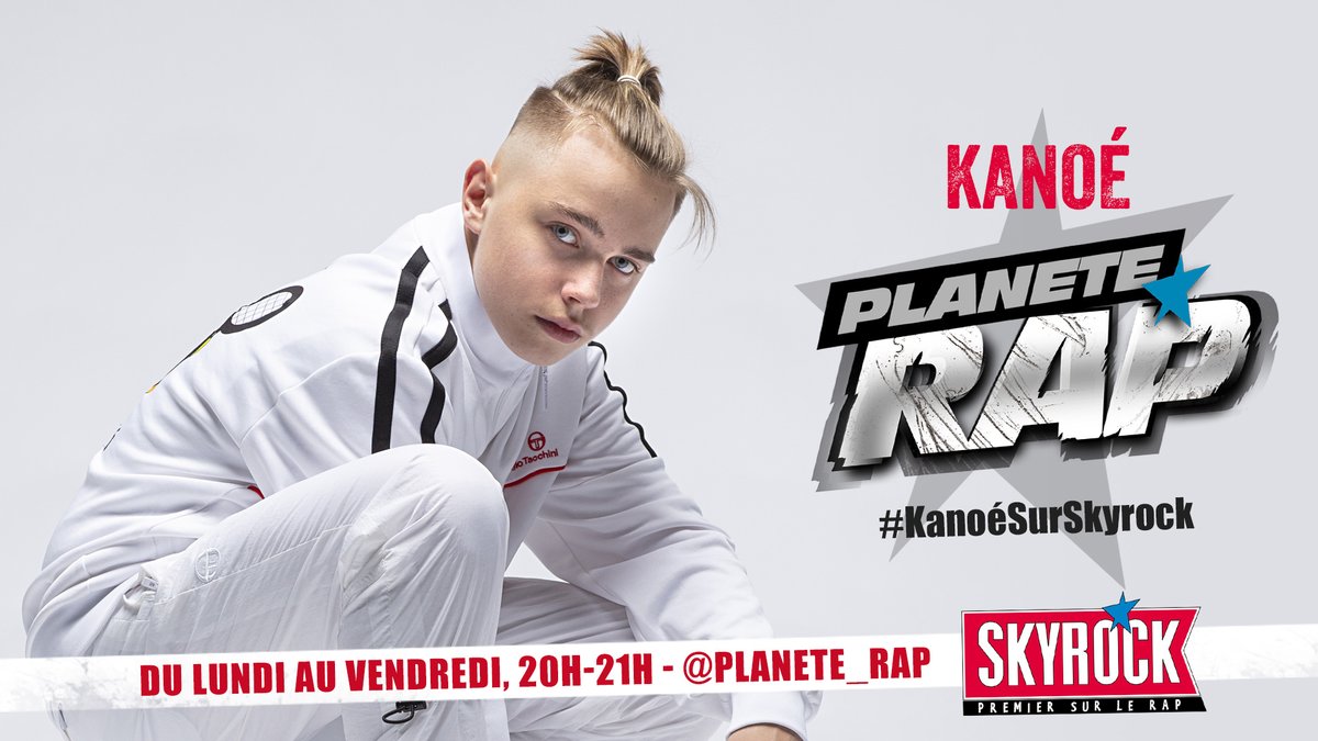 SkyrockFM's tweet photo. La semaine prochaine, retrouve @kanoe_kayak dans @Planete_Rap ! Il viendra nous présenter son premier projet #Savies disponible partout le 4 décembre ! 🔥 #KanoeSurSkyrock https://t.co/jprIdg9nlN
