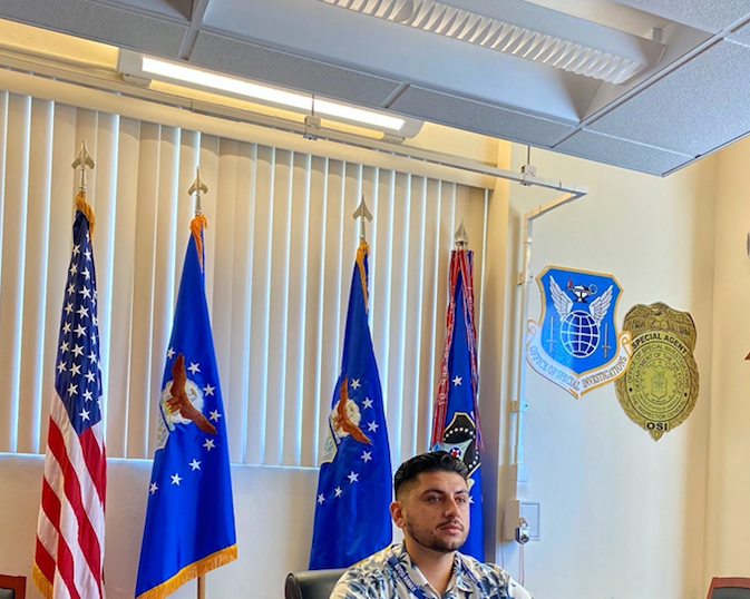 RealAFOSI's tweet photo. Recently, OSI Agents from the 6th Field Investigations Region Special Missions Branch hosted a virtual Subject Matter Expert Exchange with the 
Samoa Police Service and the U.S. Coast Guard Investigative Service. @USCGHawaiiPac @usembassysamoa https://t.co/Rq9wWFWzXU