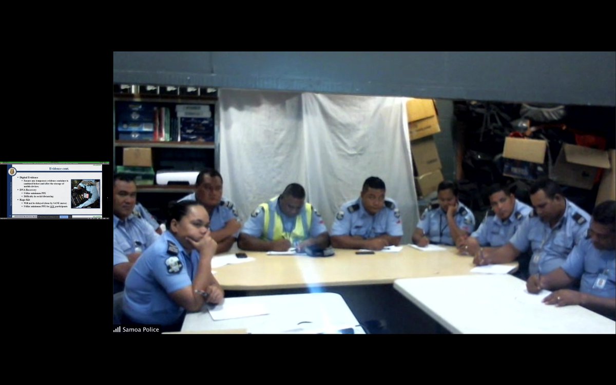 RealAFOSI's tweet photo. Recently, OSI Agents from the 6th Field Investigations Region Special Missions Branch hosted a virtual Subject Matter Expert Exchange with the 
Samoa Police Service and the U.S. Coast Guard Investigative Service. @USCGHawaiiPac @usembassysamoa https://t.co/Rq9wWFWzXU