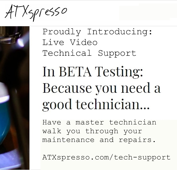 ATXspresso.com/tech-support

#specialtycoffee #espresso #cafelife #baristalife #coffee #coffeeshop #coffeetech