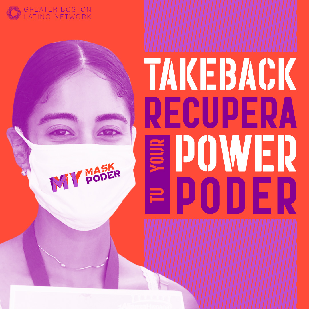 "You have the power and you know it! 
Put your mask on and be a leader!
#MyMaskMiPoder"