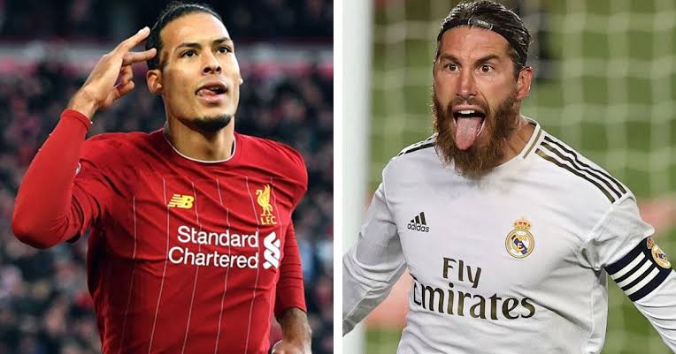 Sergio Ramos  Vs Virgil Van Dijk Completely pointless , again only forced by Liverpool Fans.Sergio Ramos is top 5 Greatest CB oat while VVD will just be remembered for his 2 great seasons.Sergio Ramos is also in the arguement of the 3rd best player of this generation.