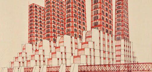 2/ Futurism came out of Italy in a time of mechanization and industry. Vigorous, strong, fast and bold, Futurism used steel and concrete to build mega structures with an emphasis on function and progress.