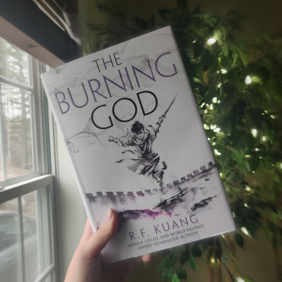 consider this my official thread, and your last chance to mute me (I'll be spoiler tagging anything)cr; the burning god by r. f. kuang