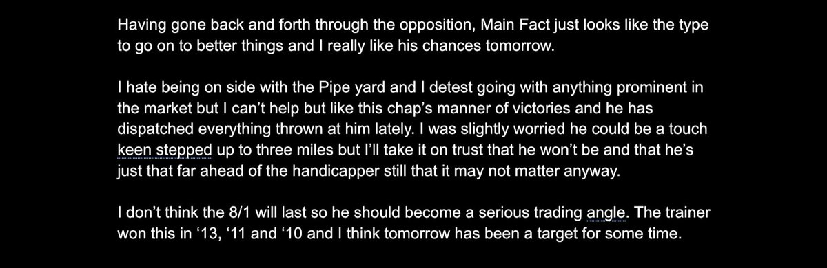 GoStatman's tweet photo. 14:25 Haydock
MAIN FACT 8/1 https://t.co/aJjF88XJ6n