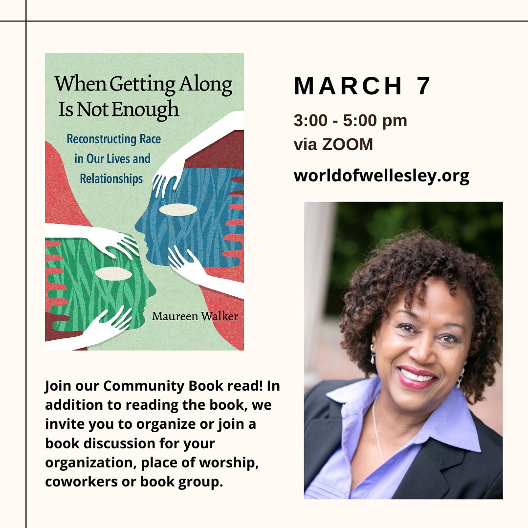 WorldWellesley's tweet photo. Community Book Read 2021 - registration is now live on our website! https://t.co/OdCHzrddPt