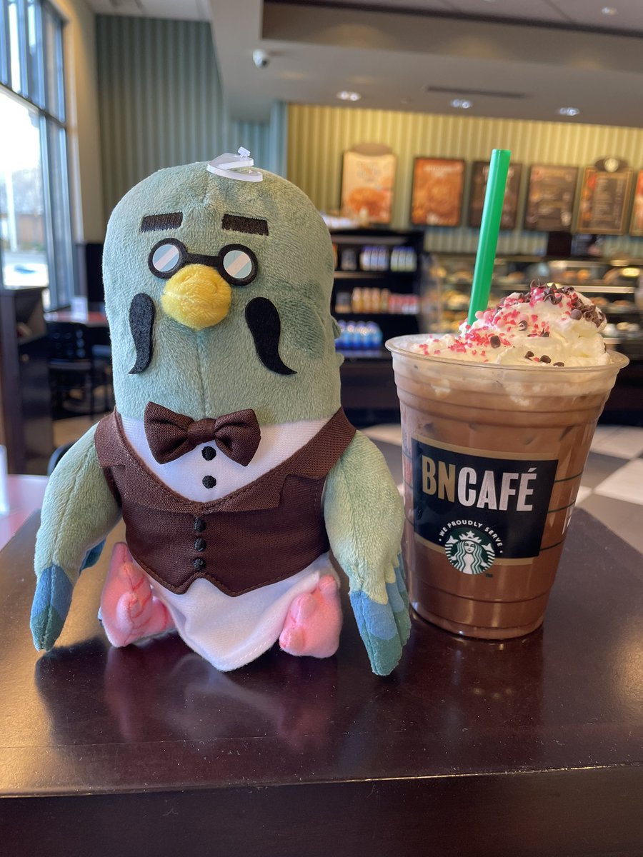 BNCapeGirardeau's tweet image. Have you tried any of our holiday drinks? Stop by today and try out our Peppermint Mocha, Carmel Brulee Latte, or Toasted White Chocolate Mocha. All drinks are Brewster approved. 
#cafeholidaydrinks #aninalcrossing #animalcrossingbrewster #nintendo #nintendoswitch