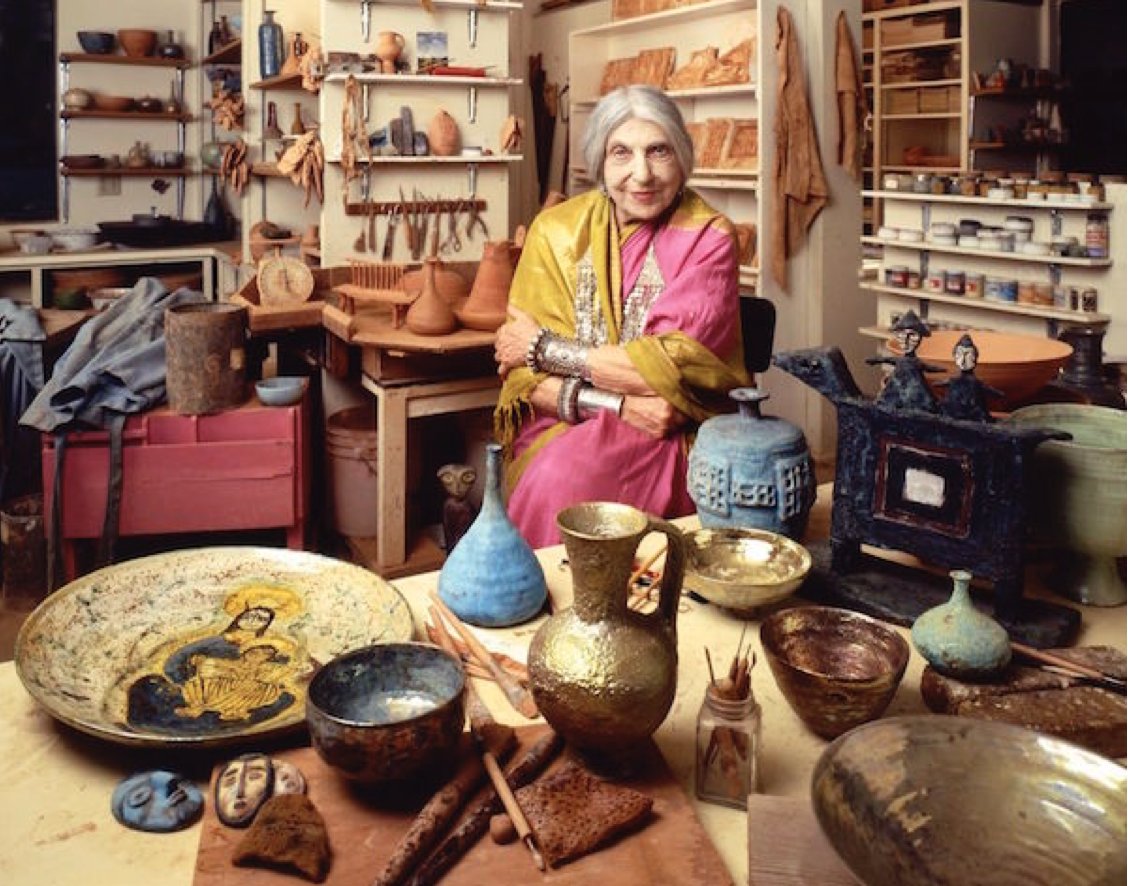 When #BeatriceWood, who created her #art until her 105th year, was asked how she sustained her personal and artistic vivaciousness she famously replied...”there is no secret, just young men and plenty of #chocolate.” Hmm, good for thought...