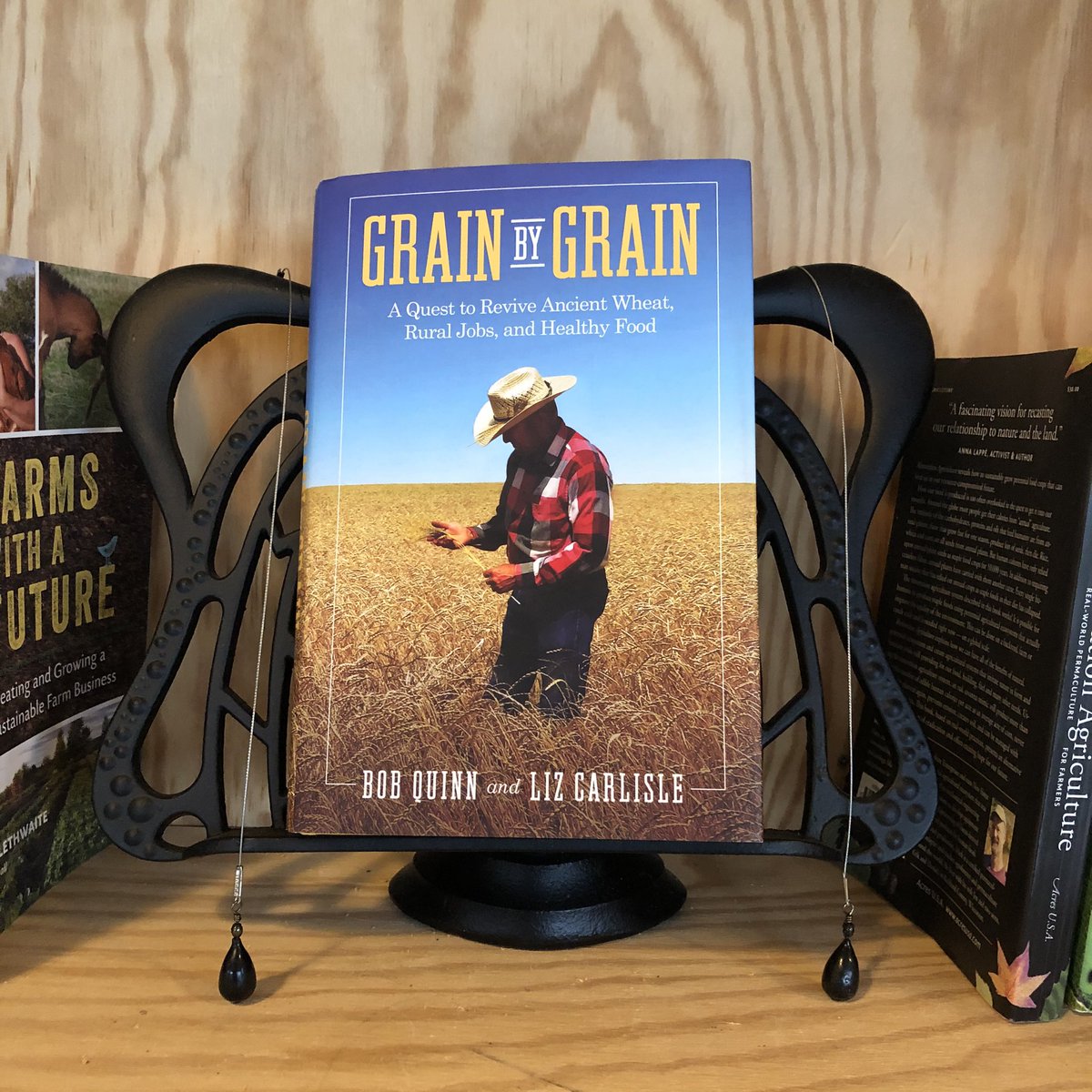 RealFarmED's tweet photo. As the shelves in our library fill up with books, old and new, we’re going to highlight one of them each Friday as a recommended read. #books #regenerativeagriculture https://t.co/qCemRqh9dB https://t.co/Iu4GXVB7r4