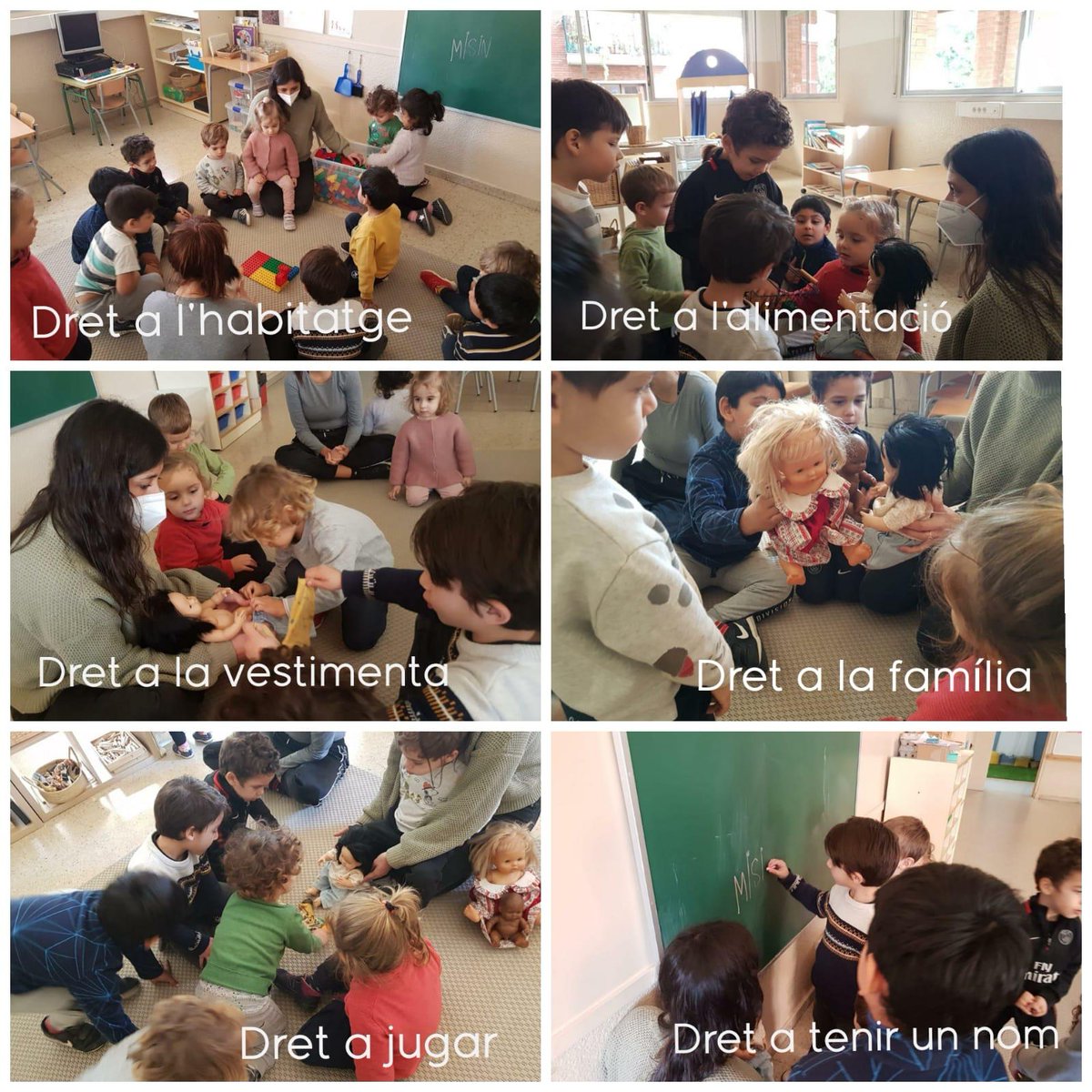 EscolaGayarre's tweet photo. El Dia Internacional dels Drets dels Infants ens ha deixat moments molt macos per al record: reflexions profundes, representacions amb mímica, contes creatius, escriptura, papiroflèxia... Cada grup ha fet la seva pròpia interpretació. https://t.co/Fg6tUcSzdv