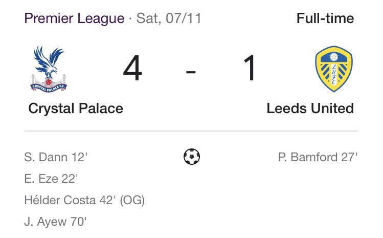 ...going into this match, Arsenal will need to accept that they will most likely have less of the ball and must make the most of when they are in possession.Even in Leeds’ two biggest defeats this season they were still able to manage 64.8% and 67.5% possession respectively.