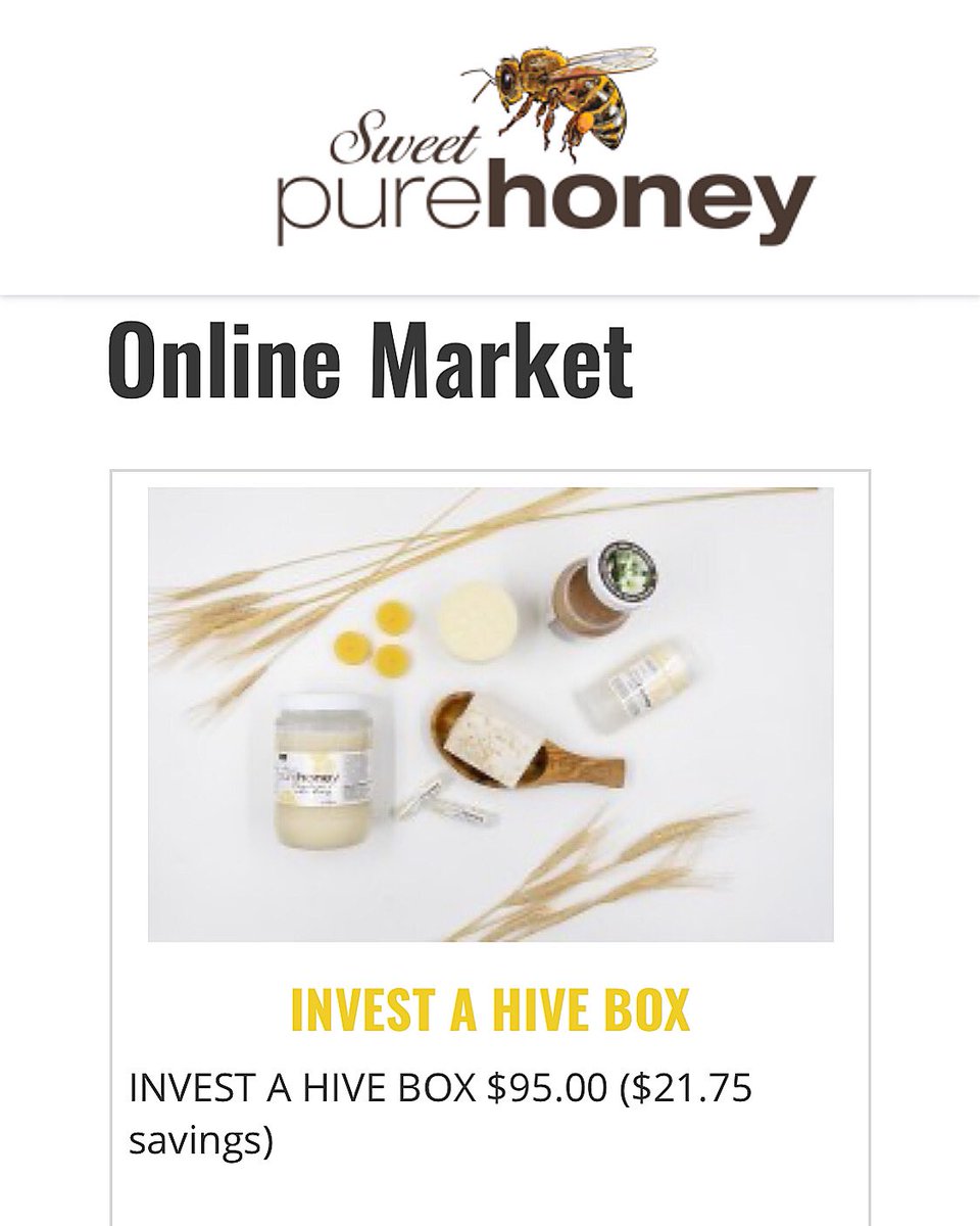 sweetpurehoney's tweet photo. Our online market has gone live!  The first 20 purchases receive a free goody bag with their order 😉🐝👍🏾 thank you so much for showing up at my table year after and helping support our small business and family farm. Our online market has gone live!  https://t.co/TghdWW0YSZ https://t.co/BYTzeP48oC