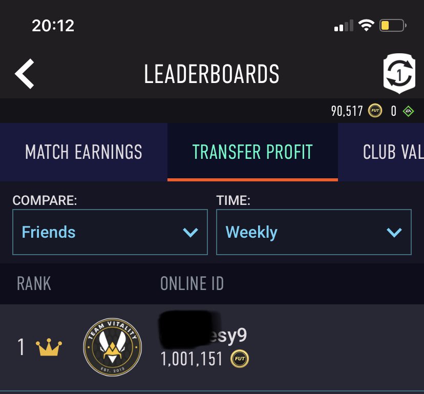 FutPenny's tweet photo. And there we have the million profit for the week! Including a nice 90k profit since 6pm using only cheap cards and position changes! DM me to find out how! #fut21 #futtrading #fifa21 #sbc #FUTChampions https://t.co/KcaVtRBGOa