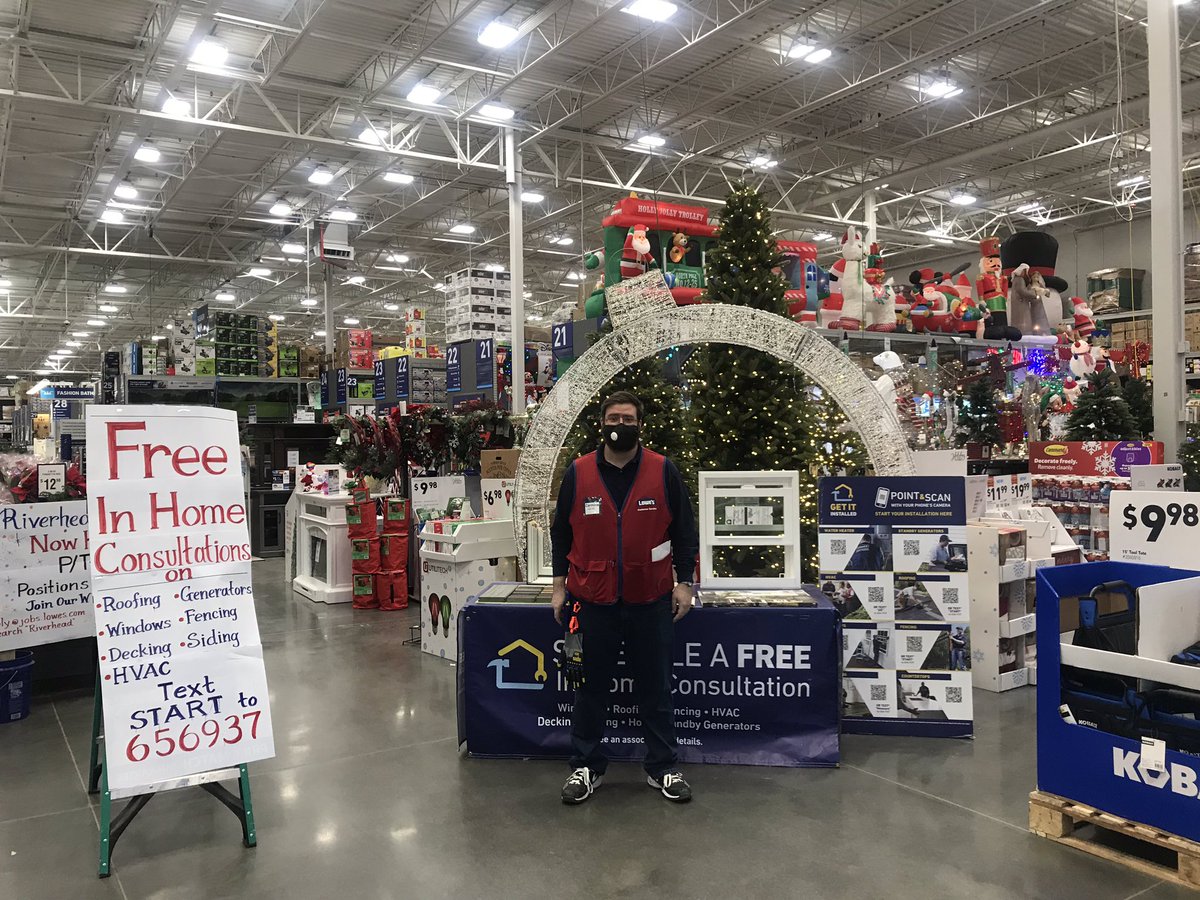 ralphb2921's tweet photo. In the market for a new roof, windows , fence and more! Come on down to riverhead lowes to set up a free home consult! @SharmaDMIS @Legler1363 @Fishon2921 @TweetUsR30 @gouletmd https://t.co/eJjiTfFcZQ